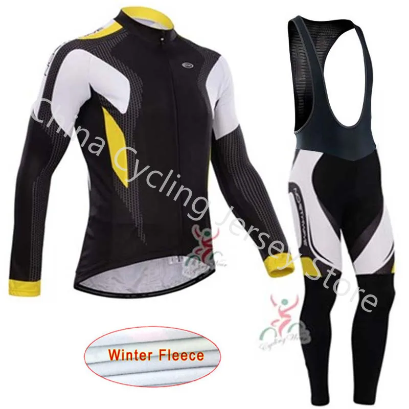 

NW 2019 Winter Thermal Fleece Cycling Jersey Long Sleeve outdoor Mountain Racing Bike Clothing Maillot Ropa Ciclismo Hombre D18