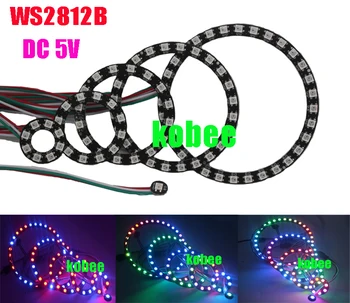 

WS2812B 5050 RGB LED 1 8 12 16 24 32 Bits Ring Lamp Light with Integrated Driver