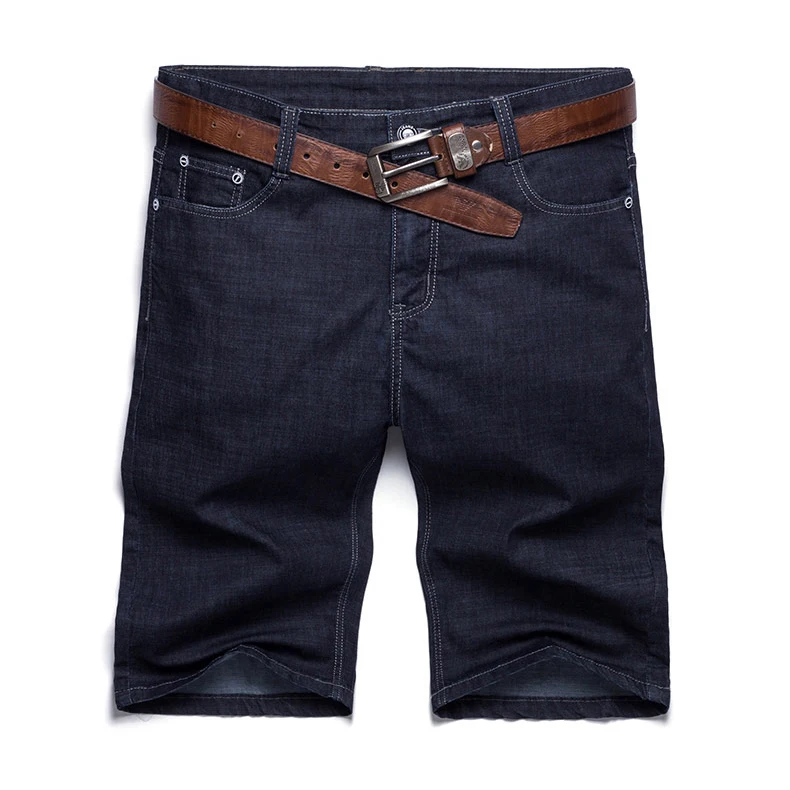 Denim Shorts cotton Summer Casual Straight Super Large Blue Black Fashion for big Men's Jeans plus Size 29-48 50 52 Denim Shorts cotton Summer Casual Straight Super Large Blue Black Fashion for big Men's Jeans plus Size 29-48 50 52