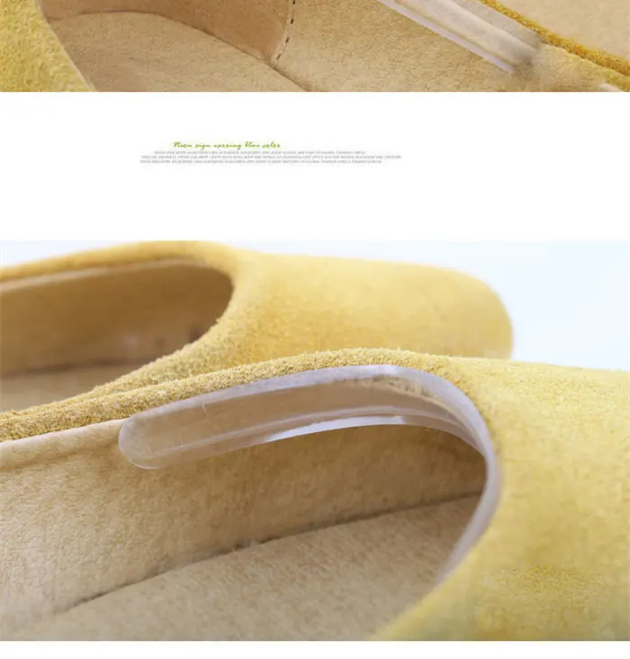 Free Ship Invisible Silica Silicone Gel High Heels Cushion Protector Foot Feet Care Shoe Back Insert Pads Insoles Stickers (12)