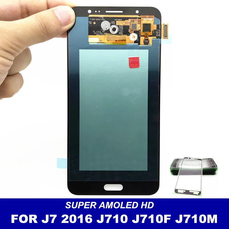 100% протестированный ЖК-дисплей для Samsung Galaxy J7 2016 J710FN J710F J710M J710Y J710G экран дисплей