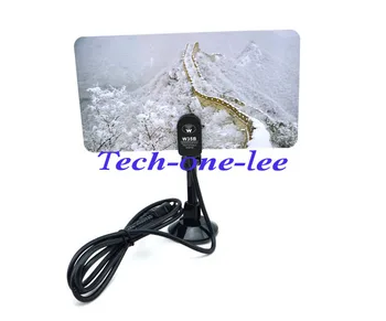 

5 piece/lot HD/DTV/UHF/VHF/FM Digital Indoor TV Antenna with Sucker Gain 35dBI Free Shipping