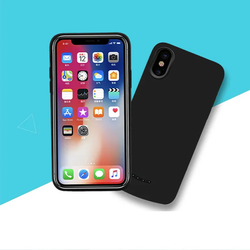 Чехол для зарядного устройства Thravel shark для IPhone X, чехол для аккумулятора, зарядное устройство, ультра тонкий внешний чехол