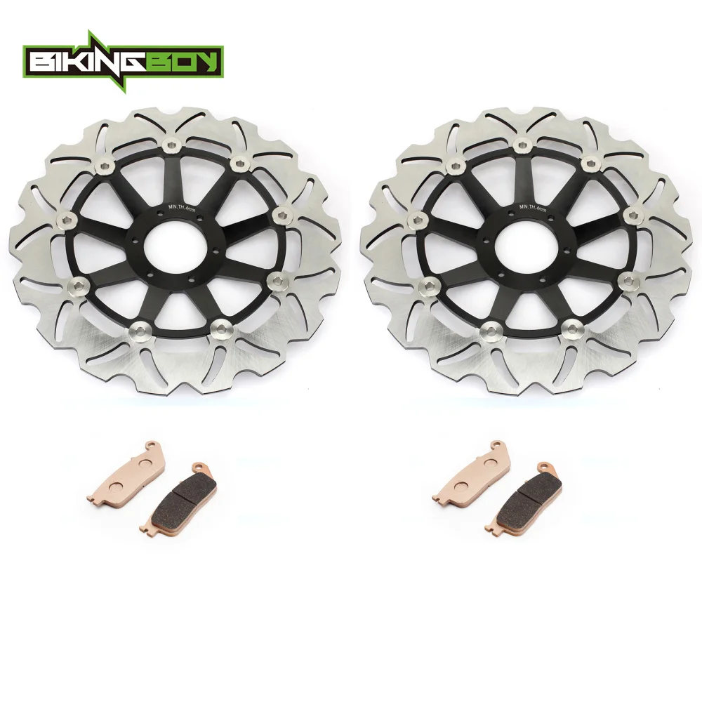 BIKINGBOY для HONDA CB 600 F Hornet 2000-2006 FY F1-F6 CB 600 F2 S Hornet 2000-2004 передние тормозные диски роторы колодки