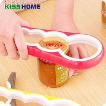4 in 1 Creative Handy Anti-slip Can Lid Screw Opener Bottle Opener for Pop/Beer Bottle Jar Kitchen Twist Tool Excellent Quality quality ferrofluid magnetic display in a bottle creative toy
