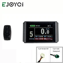 EJOYQI KT ЖК-дисплей 8H USB фара для электровелосипеда в Дисплей 24V 36V 48V Электрический велосипед аксессуары Дисплей Электрический велосипед ЖК-дисплей Водонепроницаемый