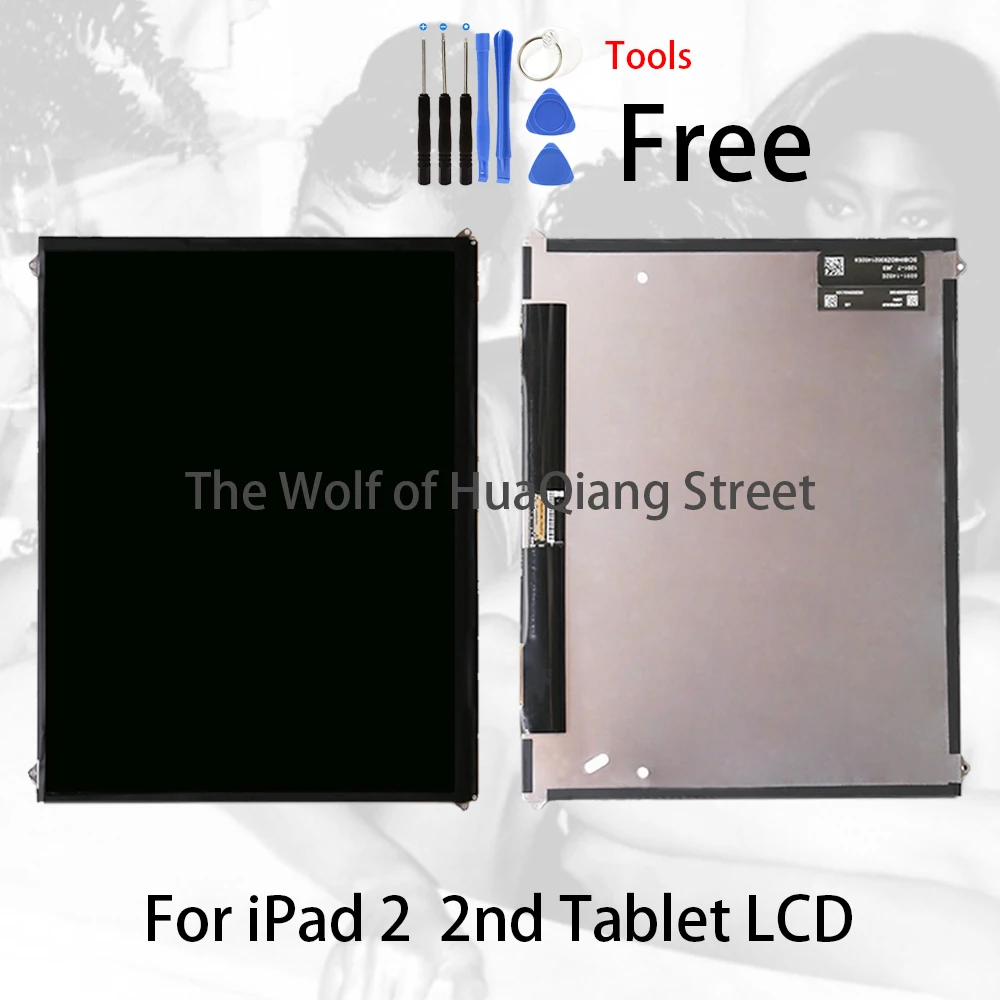 Дешево Лучший оригинальный для iPad 2 iPad2 2 й стол ЖК A1376 A1395 A1396 97 панель монитор модуль Замена + сенсорный экран сенсор дисплей