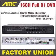 CCTV 16CH DVR Recorder HDMI 16CH DVR Full D1 Mobile Phone view 3G Wifi P2P CCTV Digital Video Recorder H.264 DVR 16 Channel
