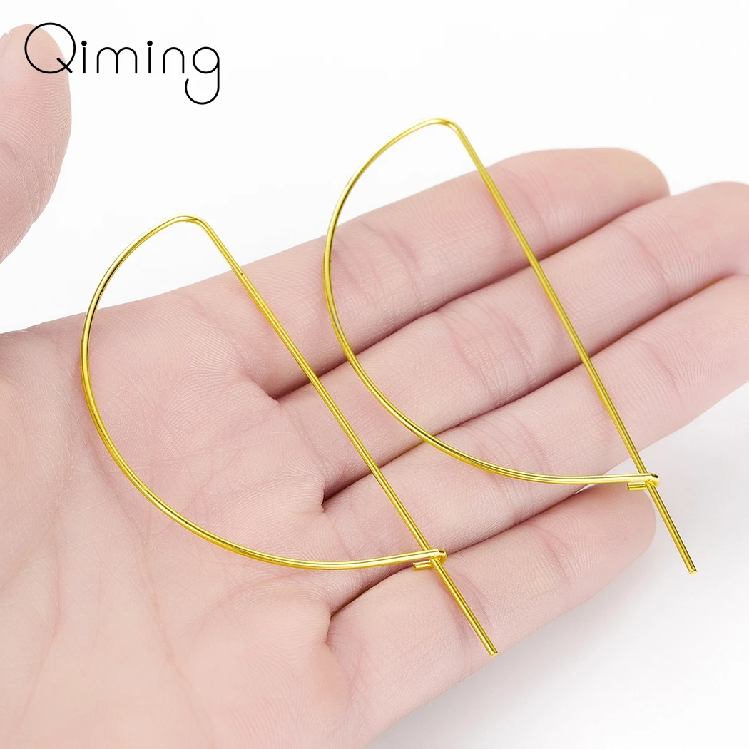 

Indian Ethnic Big Hoop Earrings For Women Handmade Vintage Wire Silver Earrings Fashion Geometric Jewlery Brincos