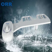 Self Cleaning Nozzle Toilet Bidet Attachment Adjustable Fresh Water Non-Electric Mechanical Toilet washing tool ORR non electric bidet toilet attachment fresh water mechanical sprayer ass washer implement simple clean body irrigador orr