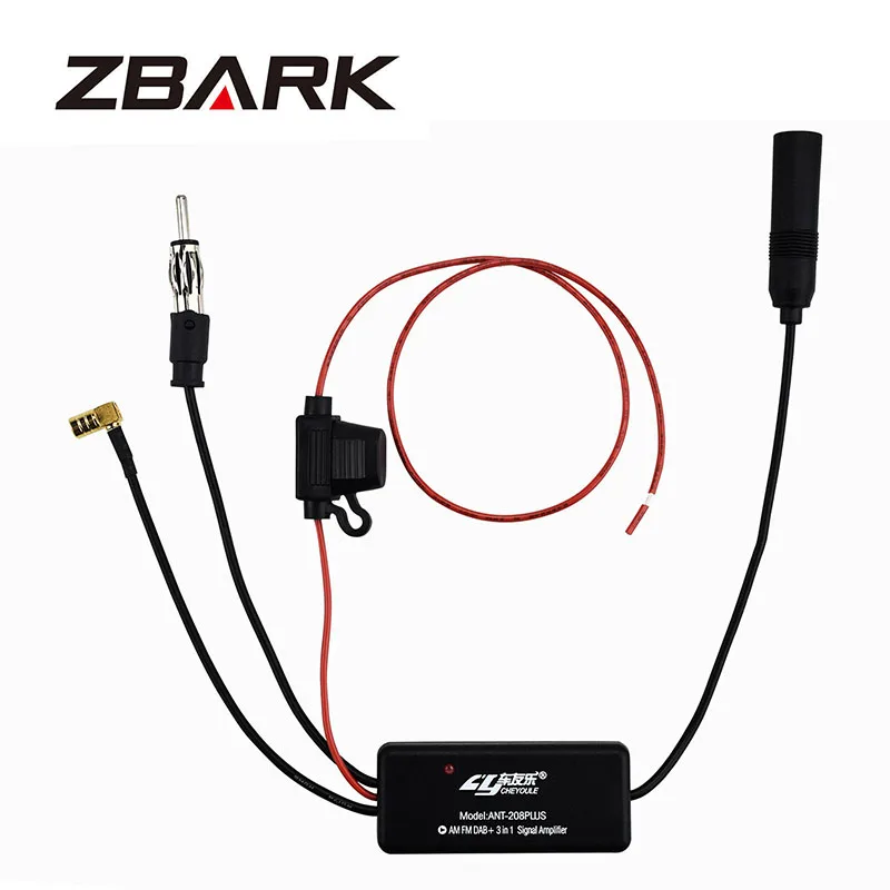 ZBARK Авто gps антенна сигнала усилитель устройство усиления с приемником|Приемник и