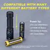 SKILHUNT M150 V2 14500/AA аккумулятор заряжен, USB Магнитный зарядный фонарик, мини яркий фонарик EDC ► Фото 2/5