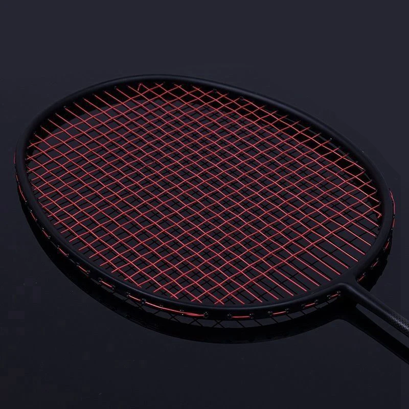 LOKI 6U/4U 22-30 LBS VT Series negro carbono bádminton raqueta entrenamiento súper ligero bádminton raqueta con bolsa de cuerda LOKI 6U/4U 22-30 LBS VT Series negro carbono bádminton raqueta entrenamiento súper ligero bádminton raqueta con bolsa de cuerda
