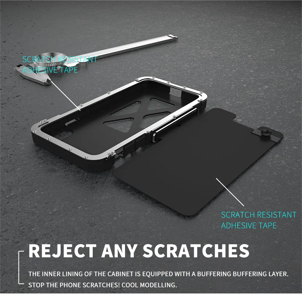 Homem de Ferro para Iphone Móvel para Iphone R-just Original Armadura Inoxidável xs Flip Telefone Case Metal Max xr x Rei Aço 8 caso metal móvel para iphone xs max xr x telefone caso