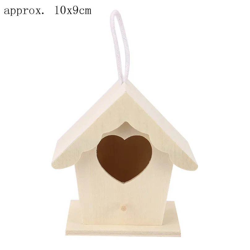 DIY Nest Dox Nest House Bird House Bird House Bird Box Bird Box Wooden Box Outdoor Wooden Box Birds Warm House New #25d19 (5)