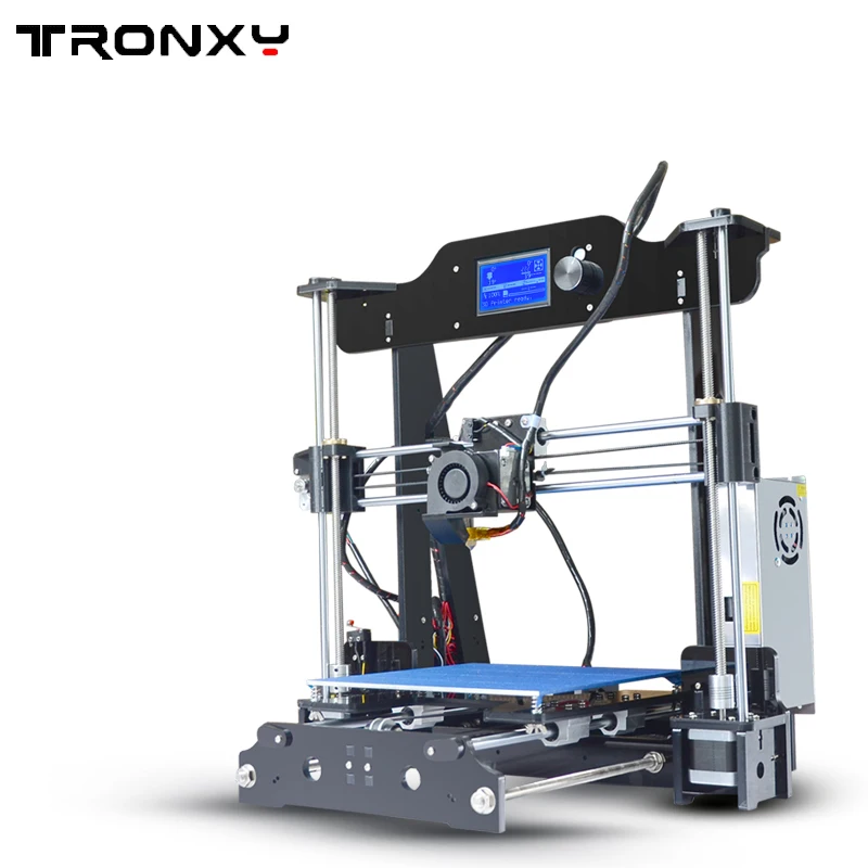 كبير حجم 220*220*240 مللي متر جودة عالية الدقة 3d طابعة DIY كيت مع PLA خيوط 8 GB SD بطاقة و LCD لحرية