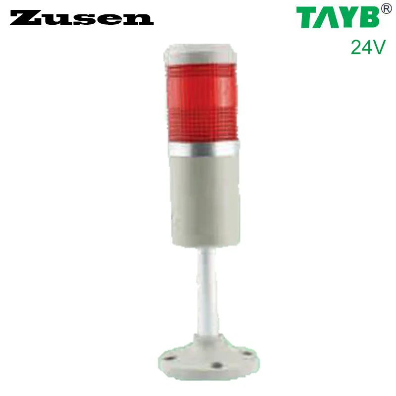 Zusen 50 мм TB50-1T-D 24 В красный светодиодный сигнал башня света