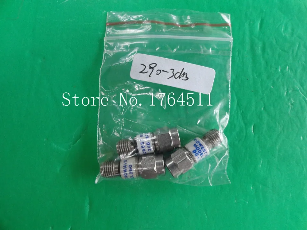 

[BELLA] MIDWEST 290-3dB DC-18GHz 3dB 2W SMA coaxial fixed attenuator --2PCS/LOT