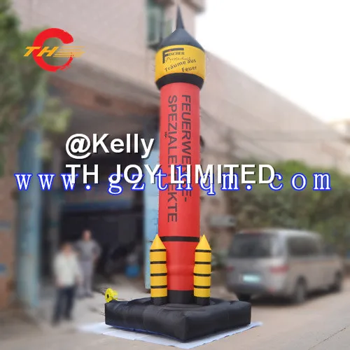 free air shipping big inflatable rocket stand model, cheap ...