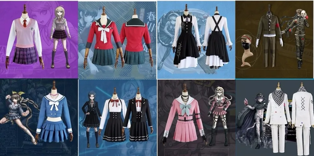 НОВЫЙ Danganronpa V3 Miu ирума Косплэй карнавал Хэллоуина Рождественский Костюм