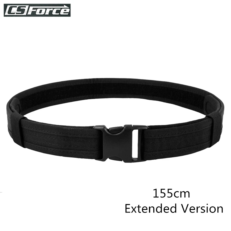 

New Adjustable Tactical Waist Belt 1.5 Inch 155cm Outdoor Utility Waistband Hunting Military Combat Belt Nylon Extended Version