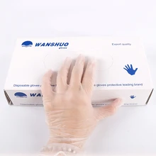 Одноразовые латексные перчатки ПВХ практические антистатический резиновый одноразовые виниловые перчатки для Mankeup татуировка бровей и губ аксессуары