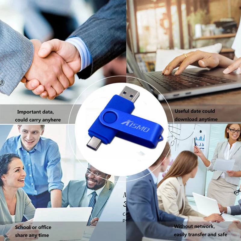 Kismo USB3.0 type-c флеш-накопитель 8 ГБ 16 ГБ 32 ГБ 64 Гб 128 Гб otg карта памяти type-C USB флеш-накопитель для huawei mate 10 20 P10 20 Pro