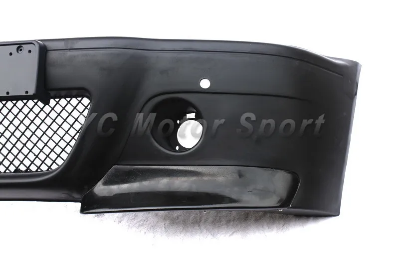 2000-2006 BMW E46 2D Coupe 4D Sedan & E46 M3 CSL Style PP Front Bumper with FRP Spliter (4)