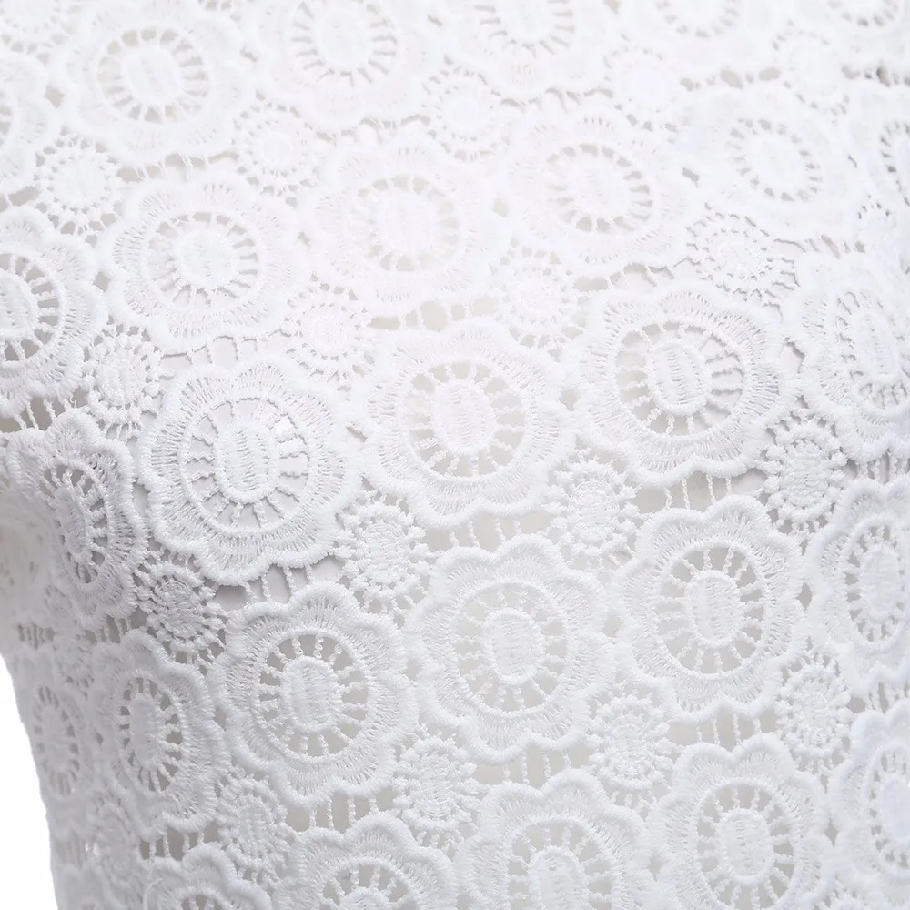 Vintage Black White Floral Lace Hollow Out Crochet Long Sleeve Blouse Shirt Vintage Black White Floral Lace Hollow Out Crochet Long Sleeve Blouse Shirt