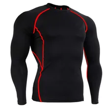 Новые мужские уличные Спортивные Компрессионные фитнес футболки мужские s Спортзал Фитнес Бодибилдинг тонкие эластичные колготки Беговые спортивные футболки