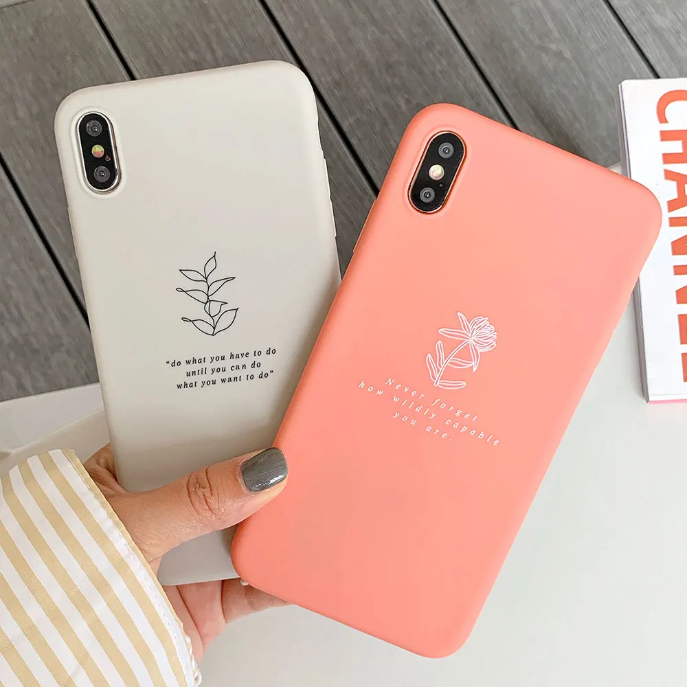 

TPU Plain Phone Case For iPhone X XS XR XS MAX 7 Plus 8 Plus Case For iPhone 7 8 6 6s Plus 6s 6 Plus Case Cute Anti-knock Cover