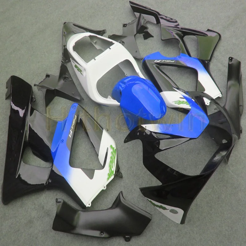 Пользовательские Обтекатели мотоцикла для HONDA CBR929RR 2000-2001 CBR 929 RR 00 01 ABS пластик Кузов+ Botls+ литьевая форма зеленый черный - Цвет: P