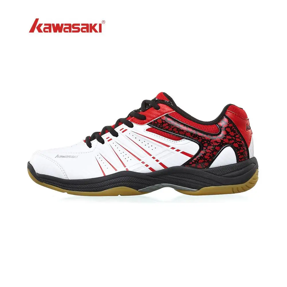 Оригинальные Кавасаки бадминтон обувь для мужчин и женщин Zapatillas Deportivas анти-скользкие дышащие K-061 062 063 для влюбленных - Цвет: Белый