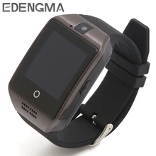 Q18 Bluetooth Smartwatch With Pedometer Facebook Whatsapp Twitter Sync Support SIM&TF Card Android IOS Phone Man Smart Watch