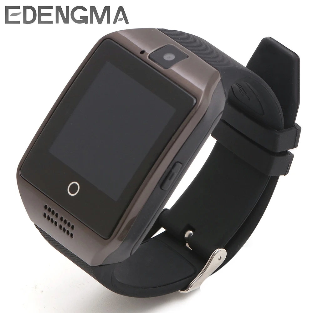 comprar Q18 Bluetooth Smartwatch Com Pedômetro Whatsapp Facebook Twitter Sync Suporte SIM Cartão TF Android IOS Telefone Homem do Relógio Inteligente