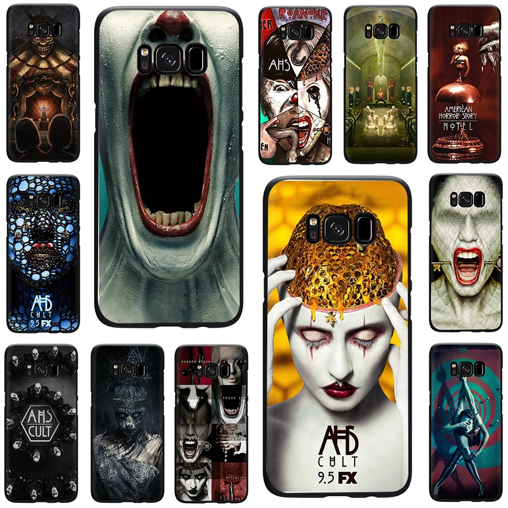 

TV American Horror Story Silicone phone case for Galaxy S6 S7 Edge S8 S9 S10 Plus S10e Note 8 9 J6 A6 Plus A8 A9 2018