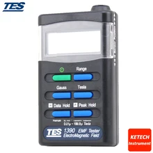 TES-1390 ручной Тестер EMF Gauss электромагнитный измеритель поля