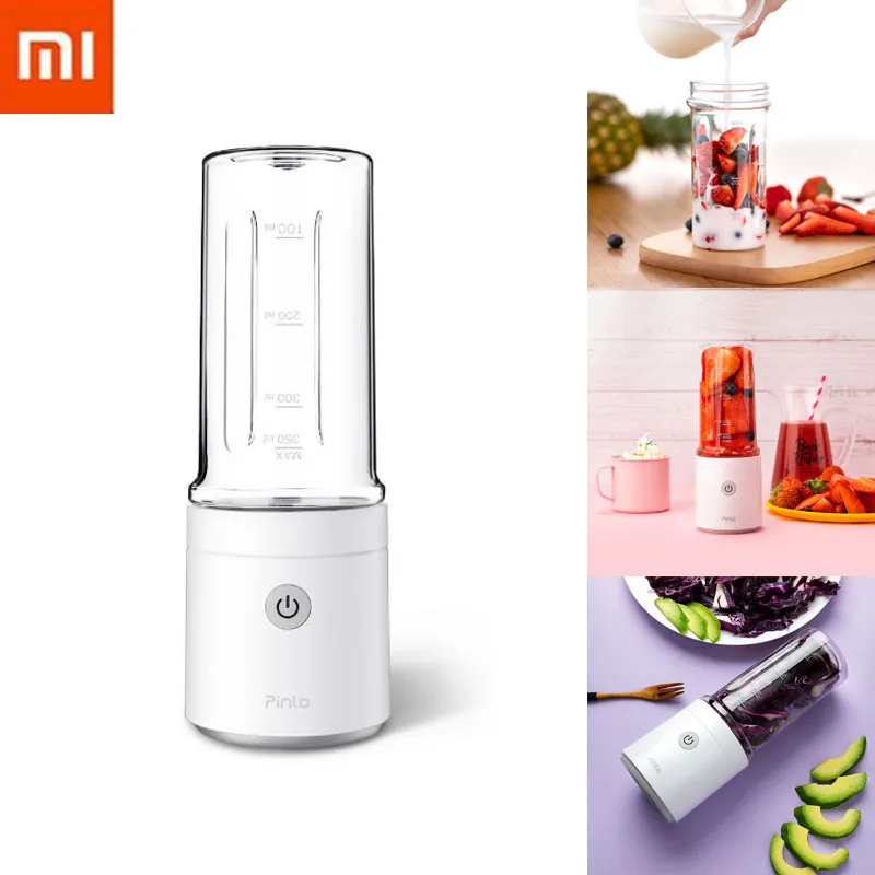 

Xiaomi Pinlo 350ml Portable Fruit Vegetable Cooking Machine Mini Electric Fruit Juicer Squeezer Household Travel Juicer cup