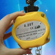1- 2TonX3- 9 м мини Тип цепная лебедка, CE сертификат ручной цепной блок кран подъемный слинг материал Обработка инструмент