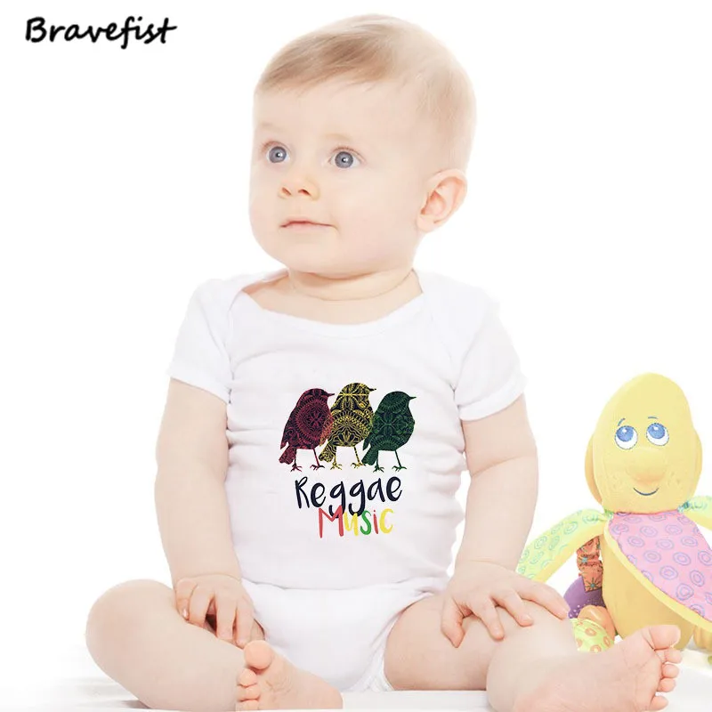 Reggae Musik Huhner Neugeborenen Bodys 0 24months Kurzarm Infant Sunsuits Baby Jungen Madchen Sommer Kleidung Kinder Outfits Heisser Bodys Aliexpress