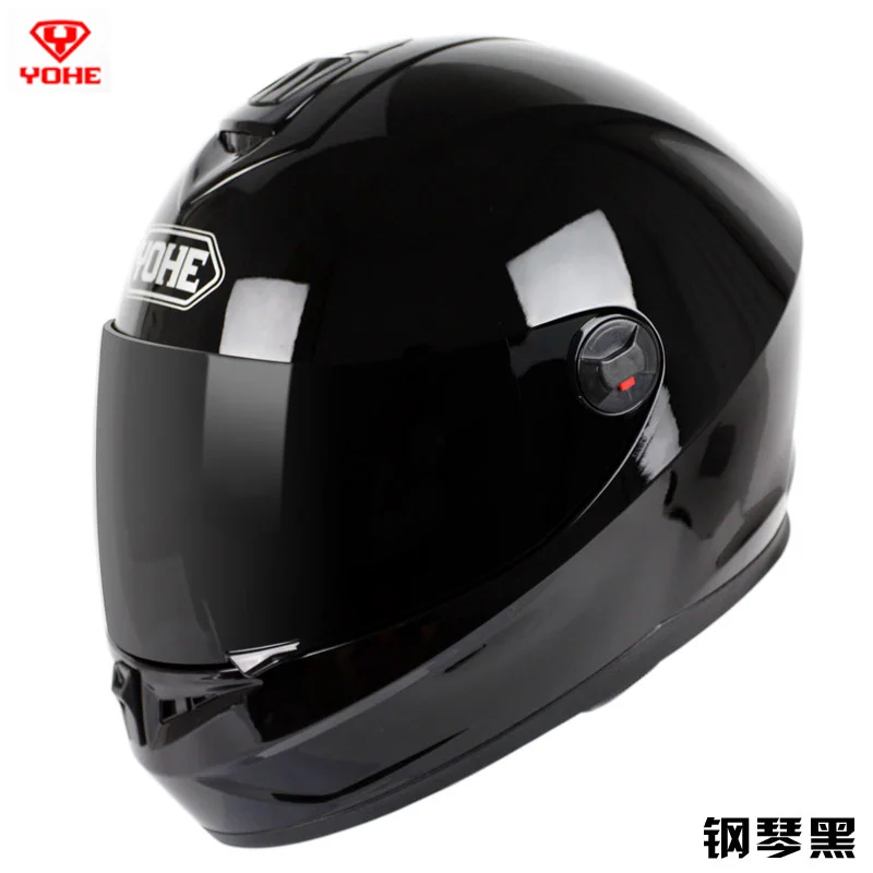 YOHE YH966 мотобайк Casco Capacete De Moto зимний теплый водонепроницаемый ветрозащитный мотоциклетный полный гоночный шлем - Цвет: Style 4