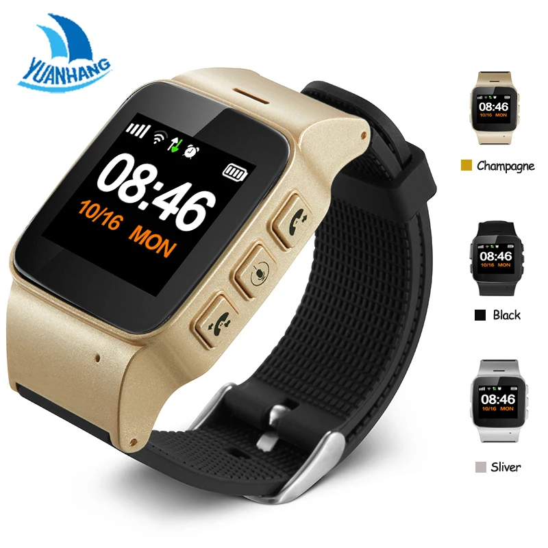 

Yuanhang 1.22 Color Screen Smart GPS LBS Tracker Location Elder Kids Children SOS Call Anti-Lost Remote Monitor Wristwatch Watch