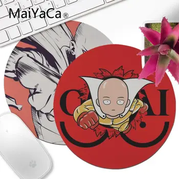 

MaiYaCa One Punch Man Durable Rubber Mouse Mat Pad 200x200mm 220x220mm Round Mouse Pad