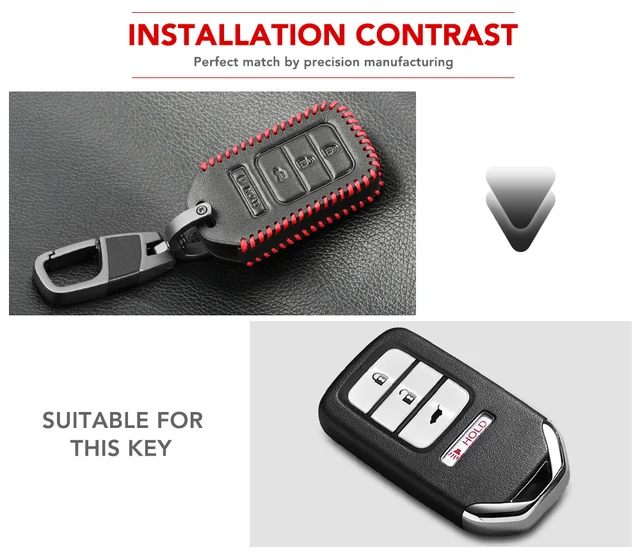 Honda Key Fob Cover TPU Case For Accord Civic CR-V Smart