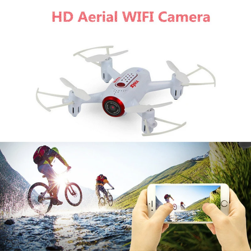 Новое приложение управления RC Quadcopter x22w 4ch двойной контроль высота hold парение камера HD WIFI FPV-системы реального времени карман дистанционный