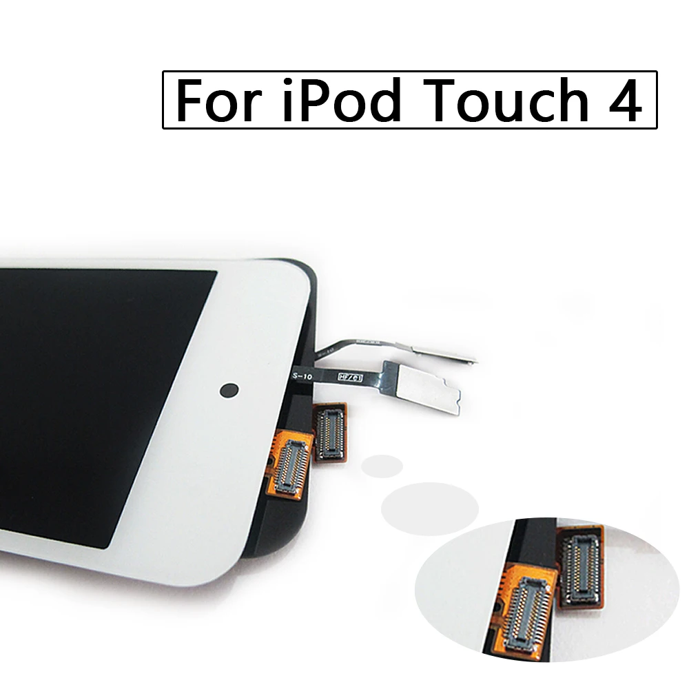 Цена Sinbeda ЖК дисплей для ipod touch 4 5 6 7 lcd кодирующий преобразователь сенсорного экрана в сборе бесплатный инструмент клей для ipod touch 4 5 6 7 Дисплей