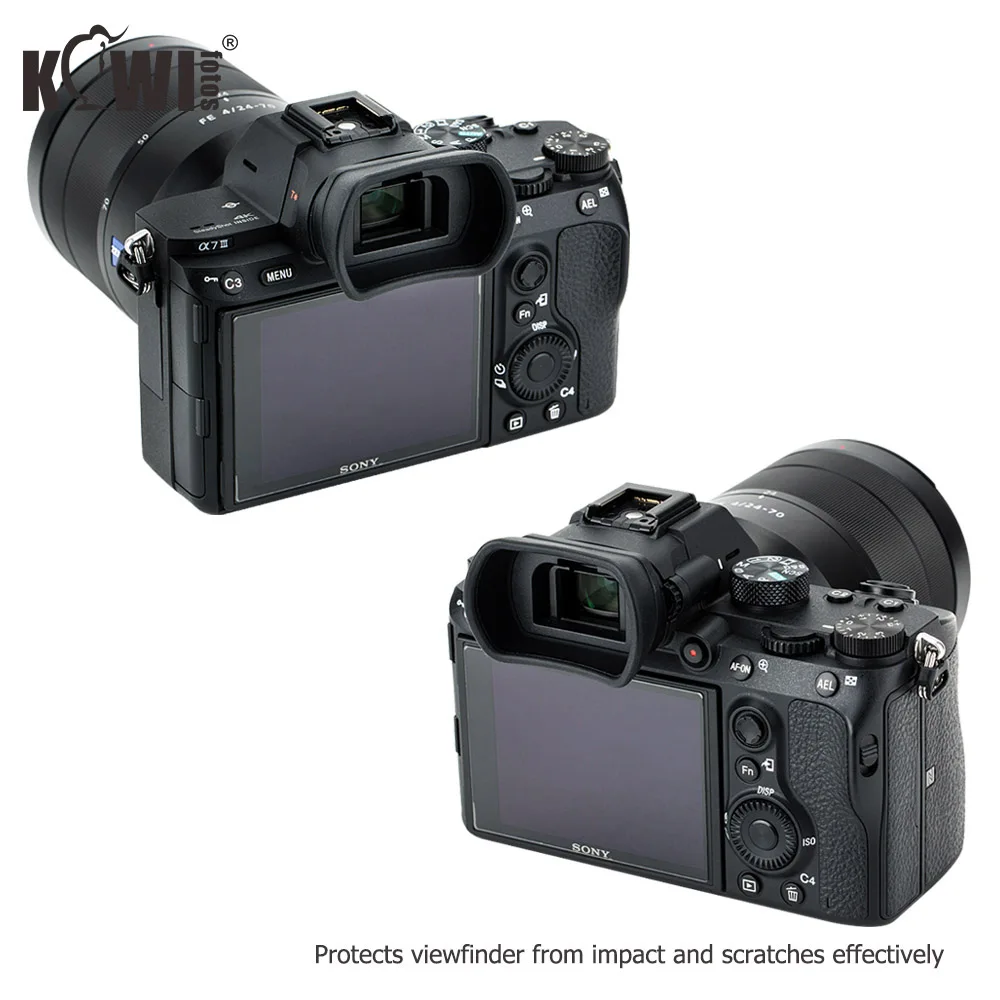 Câmera eyecup visor ocular para sony a7