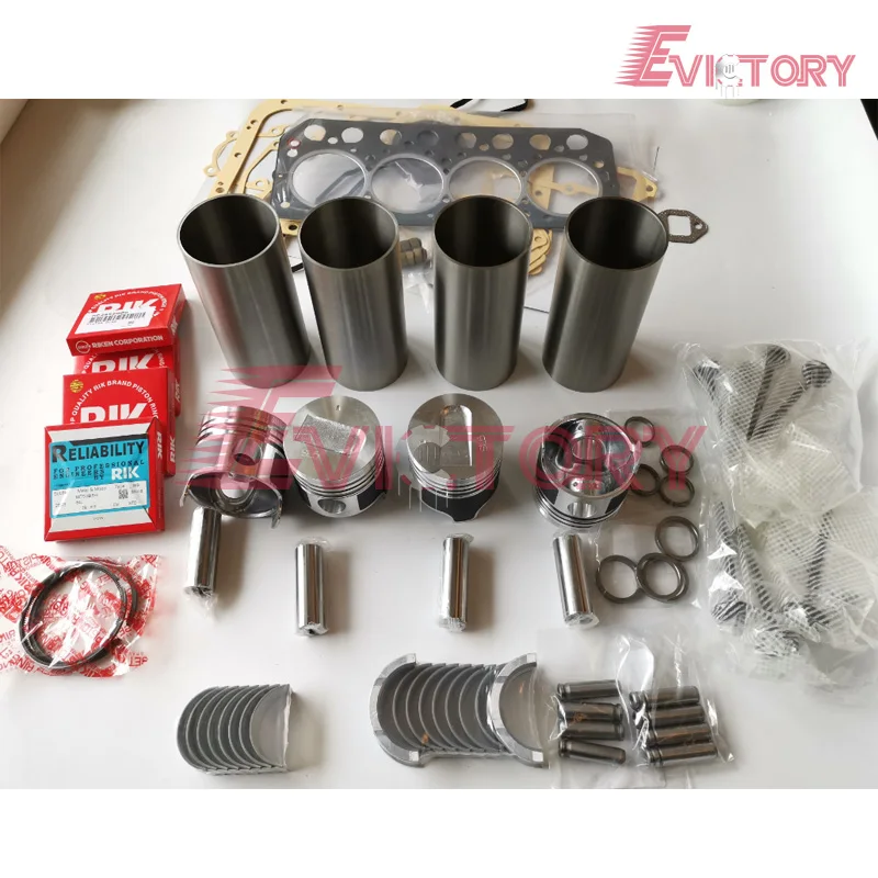 

Excavator engine rebuild kit S4L2 S4L piston ring cylinder liner engine bearing gasekt kit
