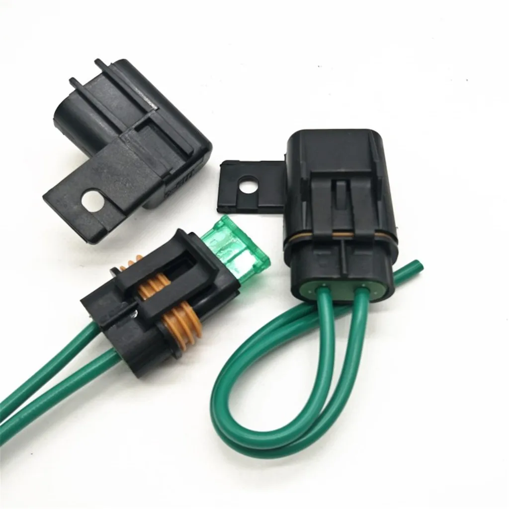 

2 in 1 Waterproof Car Boat In-Line Fuse Holder and 40Amp Medium Blade Fuse with 14cm Copper Wire