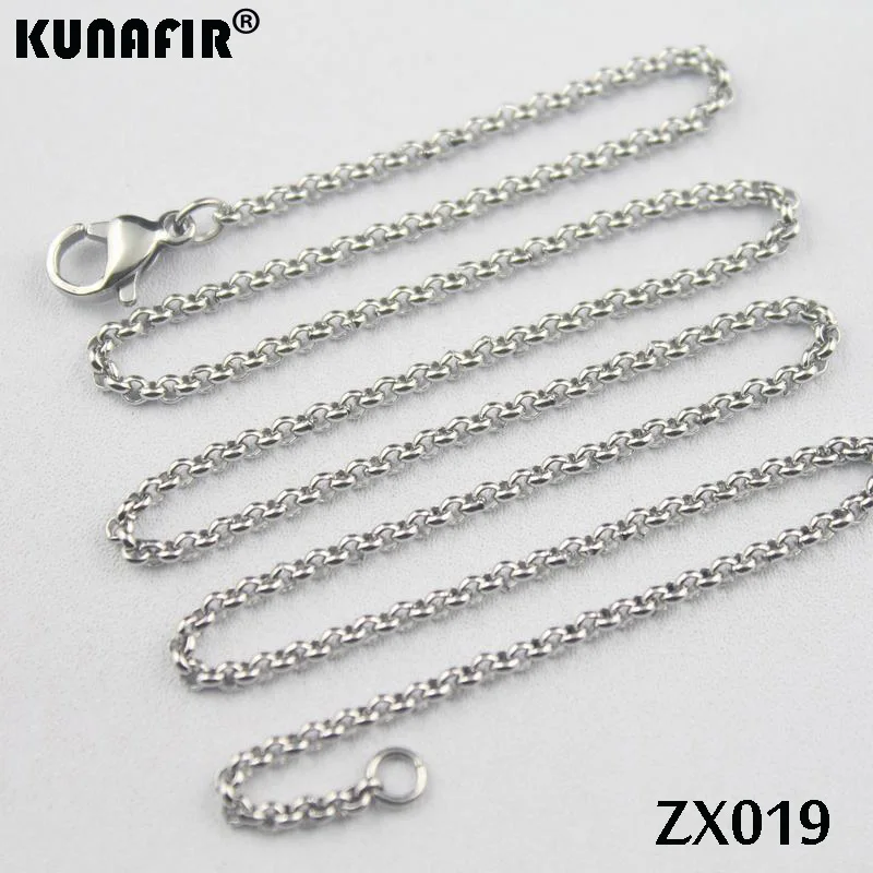 200 шт. женские круглые цепи из нержавеющей стали 14 38 дюймов|chain stainless|stainless steel
